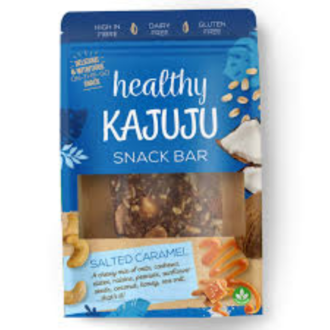 HEALTHY KAJUJU SNACK BAR SALTED CARAMEL 65G